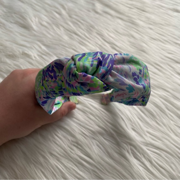 Lilly Pulitzer Top Knot Headband in Shell of a Party NWOT - Picture 3 of 8